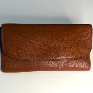 Leather Coach wallet